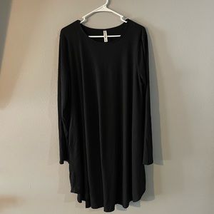 Black T-Shirt Dress